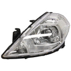 LH+RH Chrome Headlights Pair for Nissan Tiida C11 Sedan/Hatch (2006 - 2009)