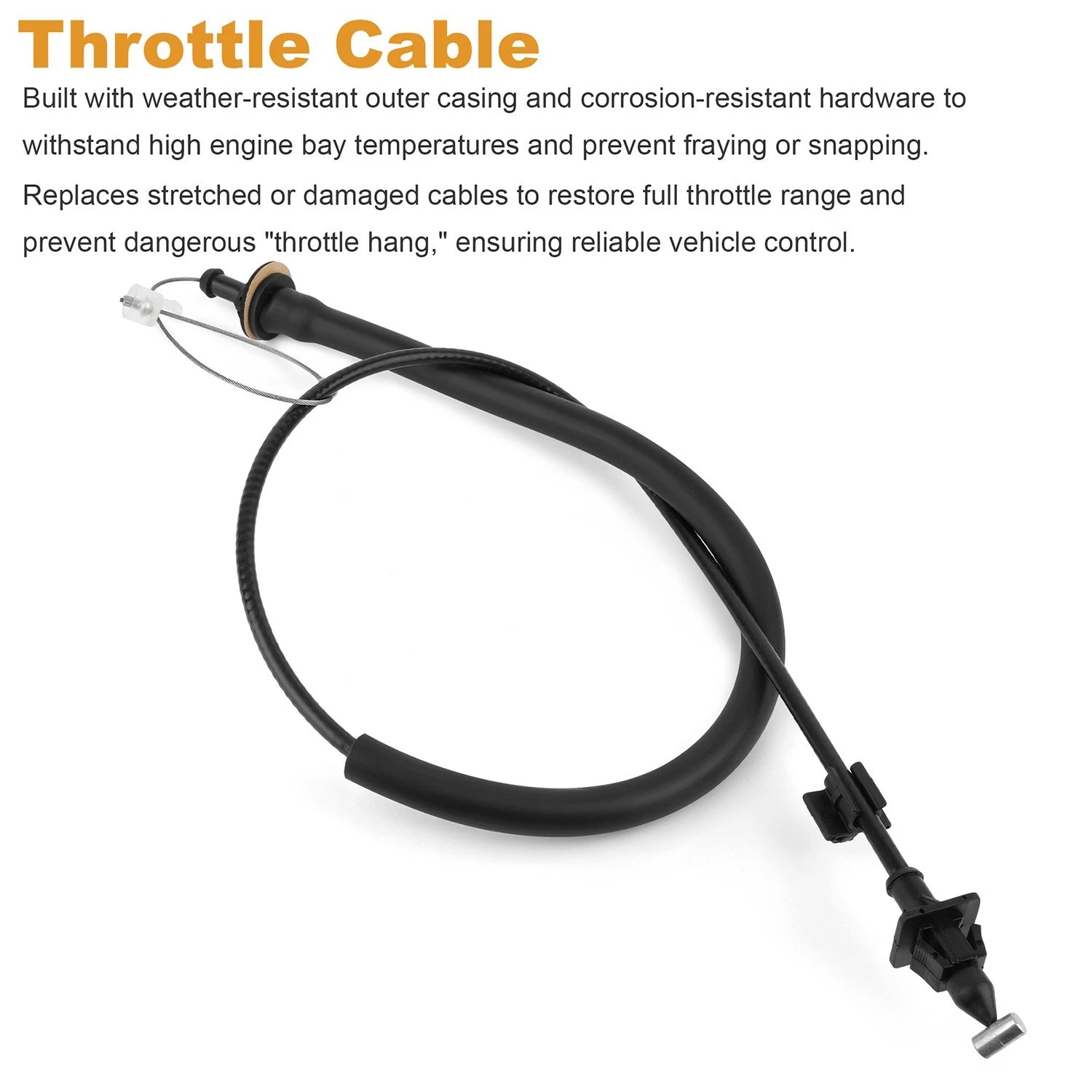 Throttle Cable 15251906 for GMC Sierra 1500 Classic (2000–2007)