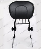 Adjustable Detachable Backrest Sissy Bar w/ Luggage Rack for HD Sportster (1994–2003)