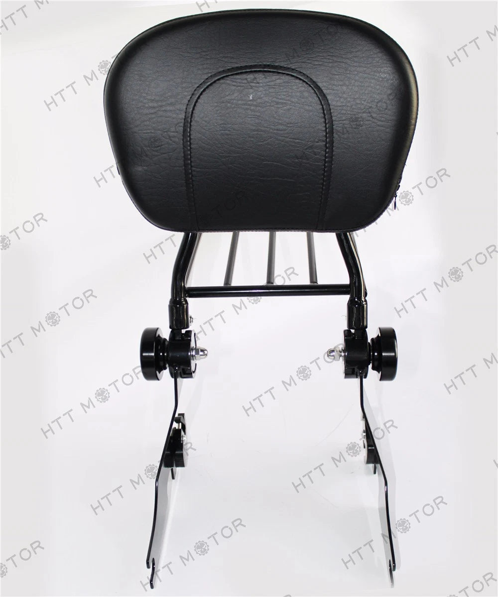 Adjustable Detachable Backrest Sissy Bar w/ Luggage Rack for HD Sportster (1994–2003)
