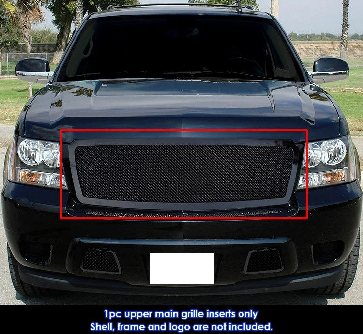 Black Mesh Grille for Chevy Tahoe/Suburban/Avalanche (2007-2013)