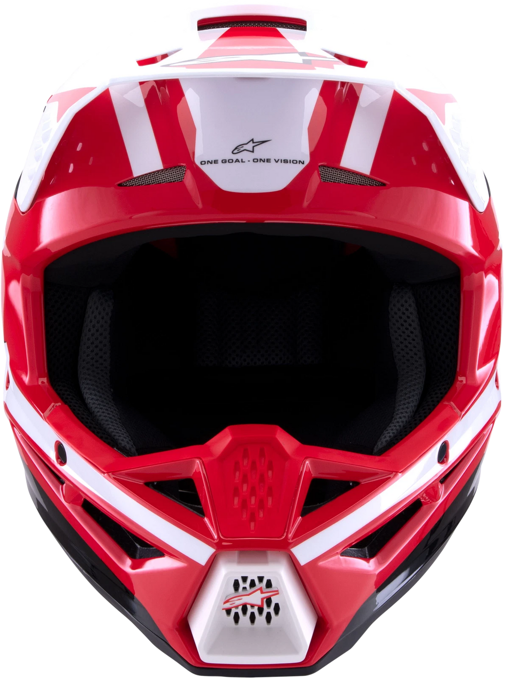 Alpinestars SM3 Heat Off-Road Helmet for Off-Road (2024) - Small Red/White/Black
