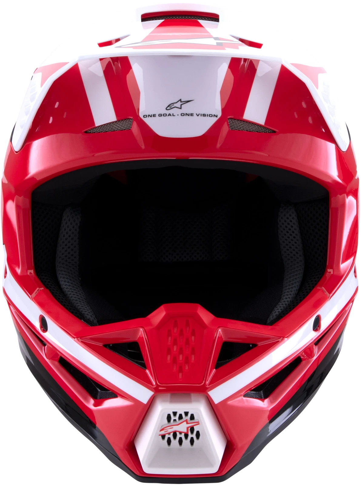 Alpinestars SM3 Heat Off-Road Helmet for Off-Road (2024) - Small Red/White/Black