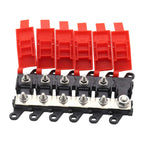 5-Way Fuse Holder 200A Multi-Pole Fuse Block for AU