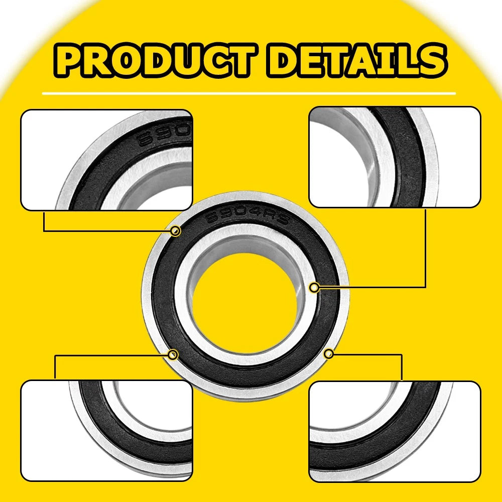 Front Wheel Bearing Seal Kit for Yamaha YZ125 YZ250 YZ450F (1998–2018) 25-1092 EXV