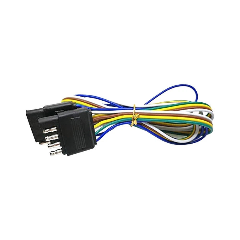 48 Inch 5 Pin Trailer Extension Cable for RV Connections (US Standard)