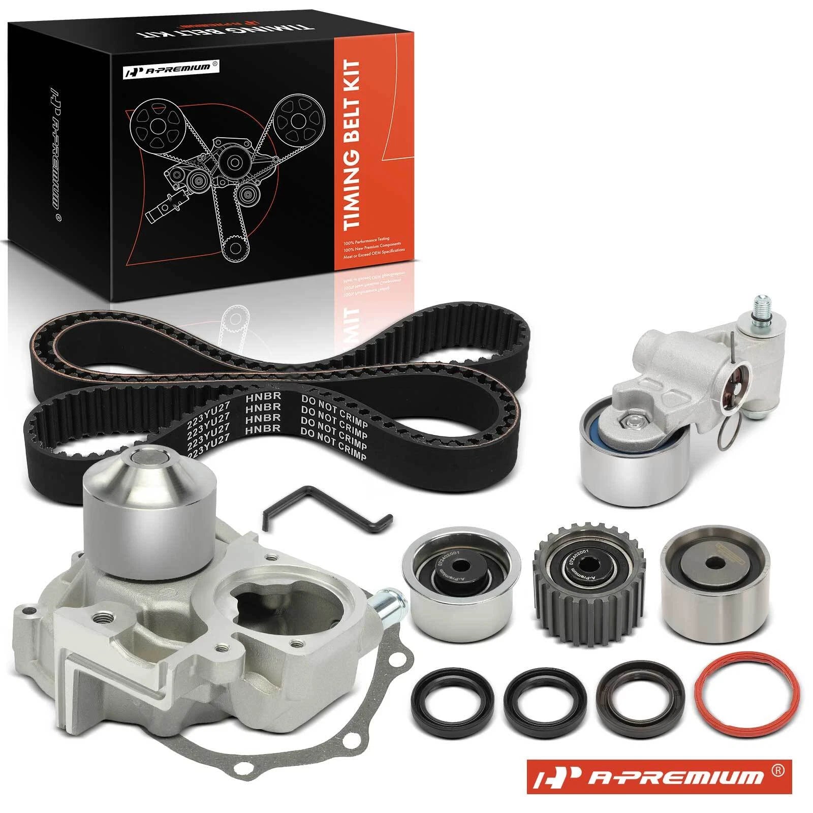 9x Timing Belt & Water Pump Kit for Subaru Outback Legacy (2006–2009)