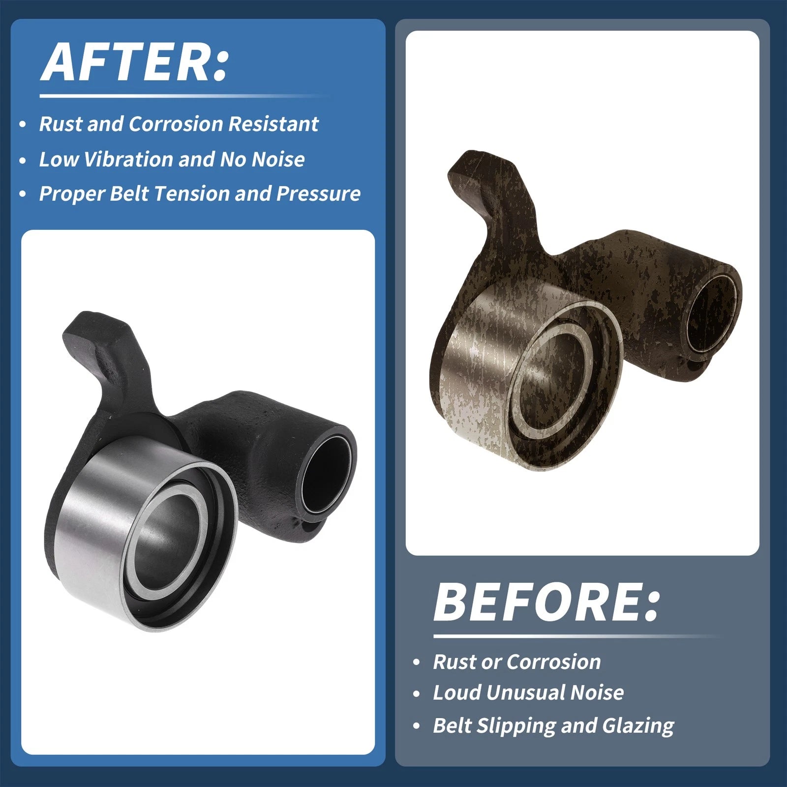 Belt Tensioner for Honda Accord (1999–2002) No. 14510PCF003/VKM73006 Metal