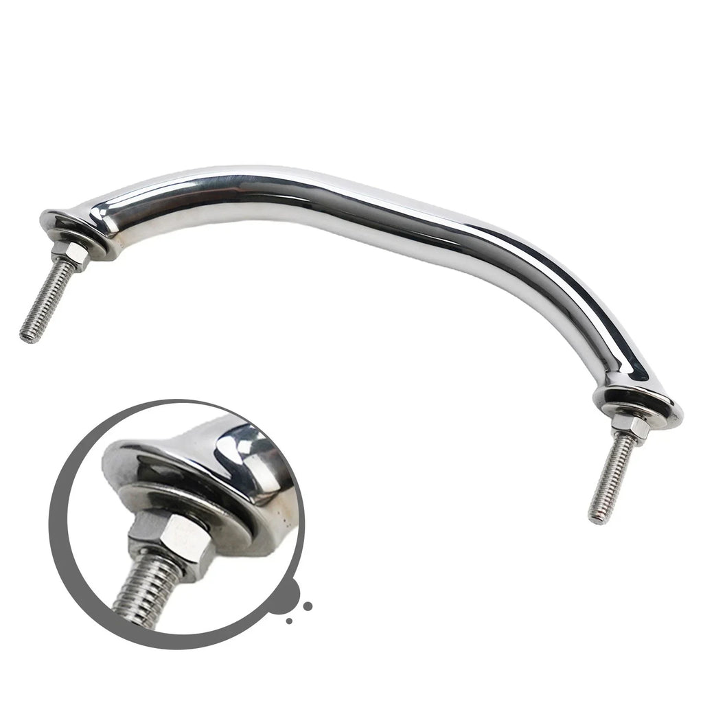Handrail / 8'' / Polished Stainless Steel for Boat/Yacht