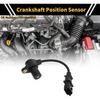 Crankshaft Position Sensor for KIA K2500 2010 (No. 391804A800) 1 Pc Black