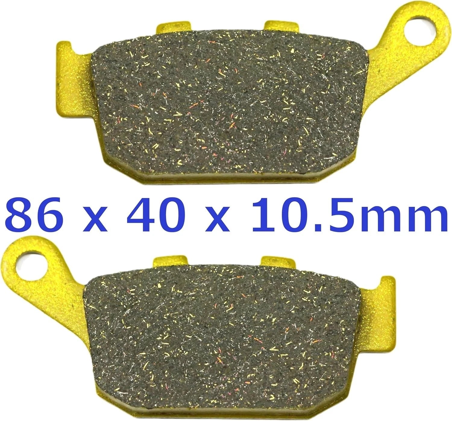Set of 4 Brake Pads for Honda XL 700 Transalp (2008–2011) 2 Piston Caliper