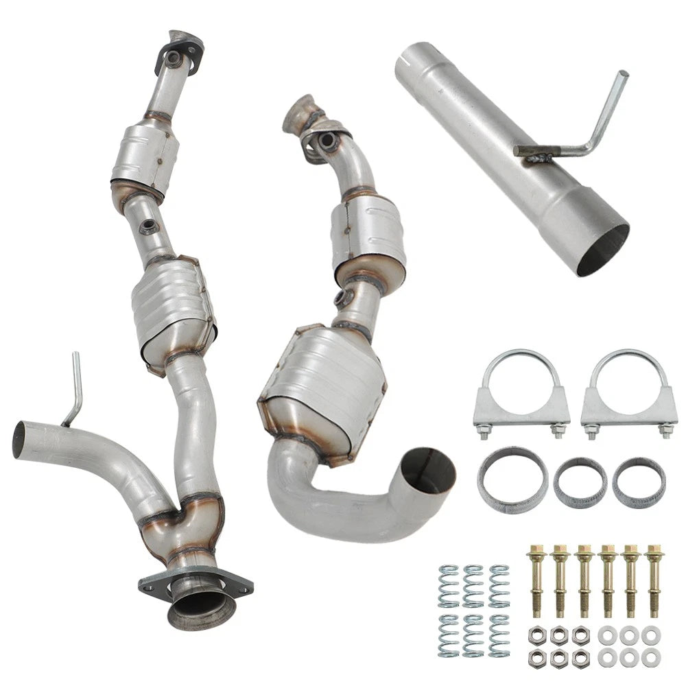 2X Catalytic Converters for Ford Expedition (2003-2004) 5.4L