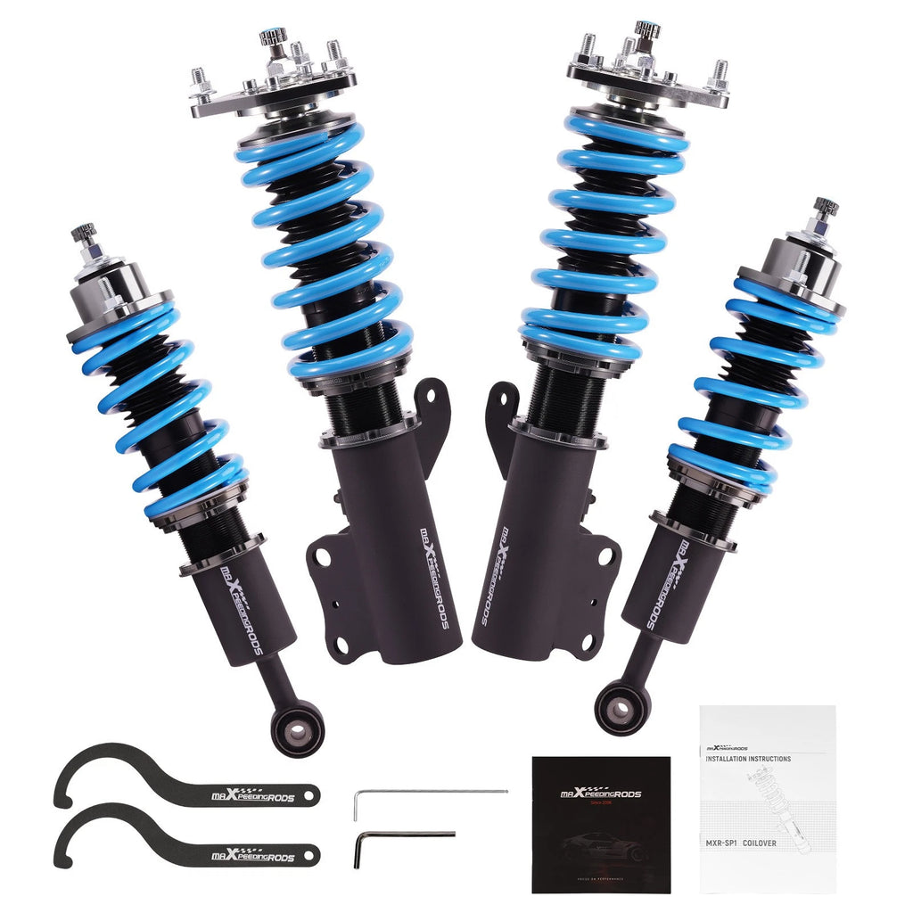 2X T6 Coilover 24 Way Damper Struts for Mitsubishi Lancer (2008–2016)