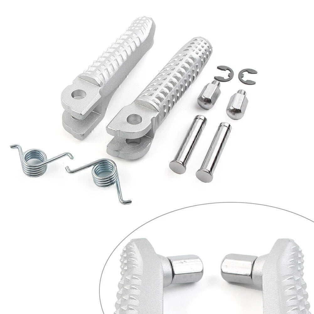 Foot Pegs Footrest Set of 2 for BMW S1000RR (2015–2017) Silver