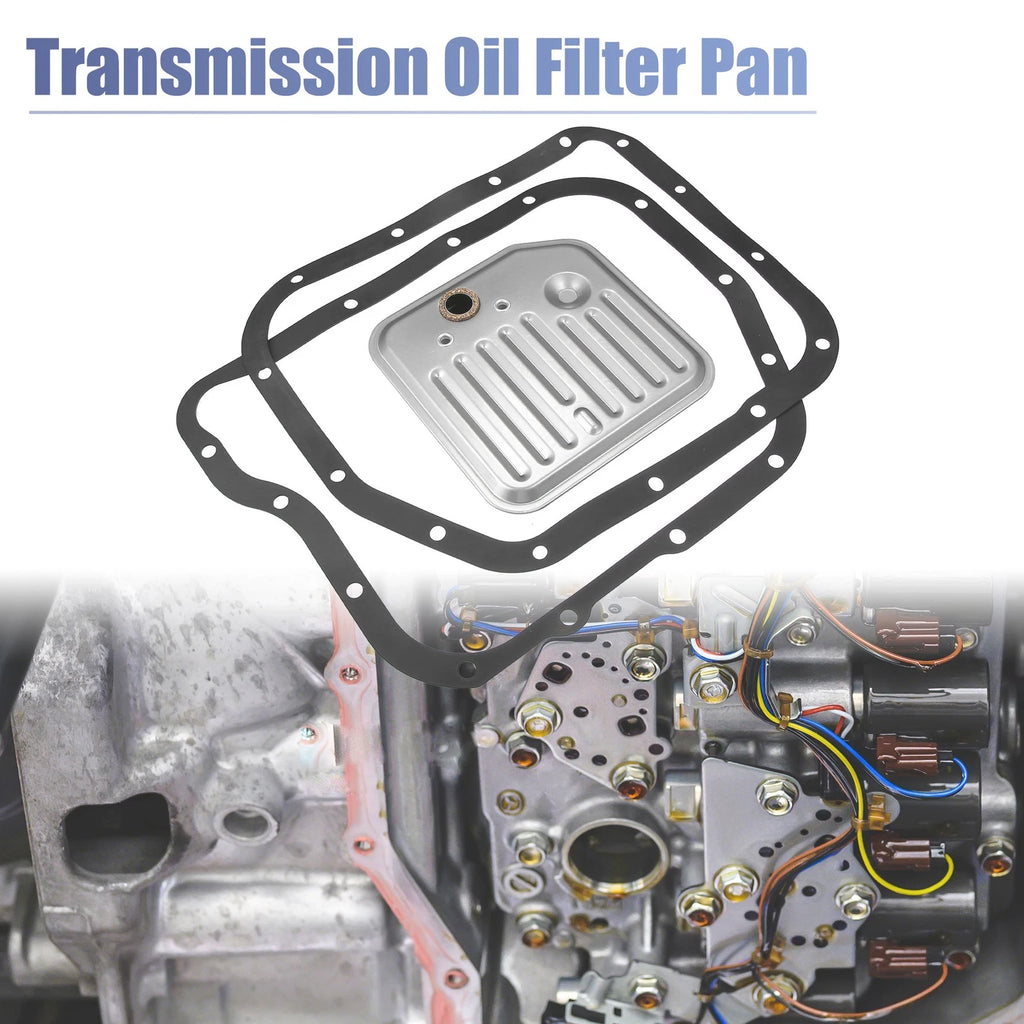 Set of 2 Transmission Filter Oil Pan Gasket Kit for Dodge Ram 1500 
