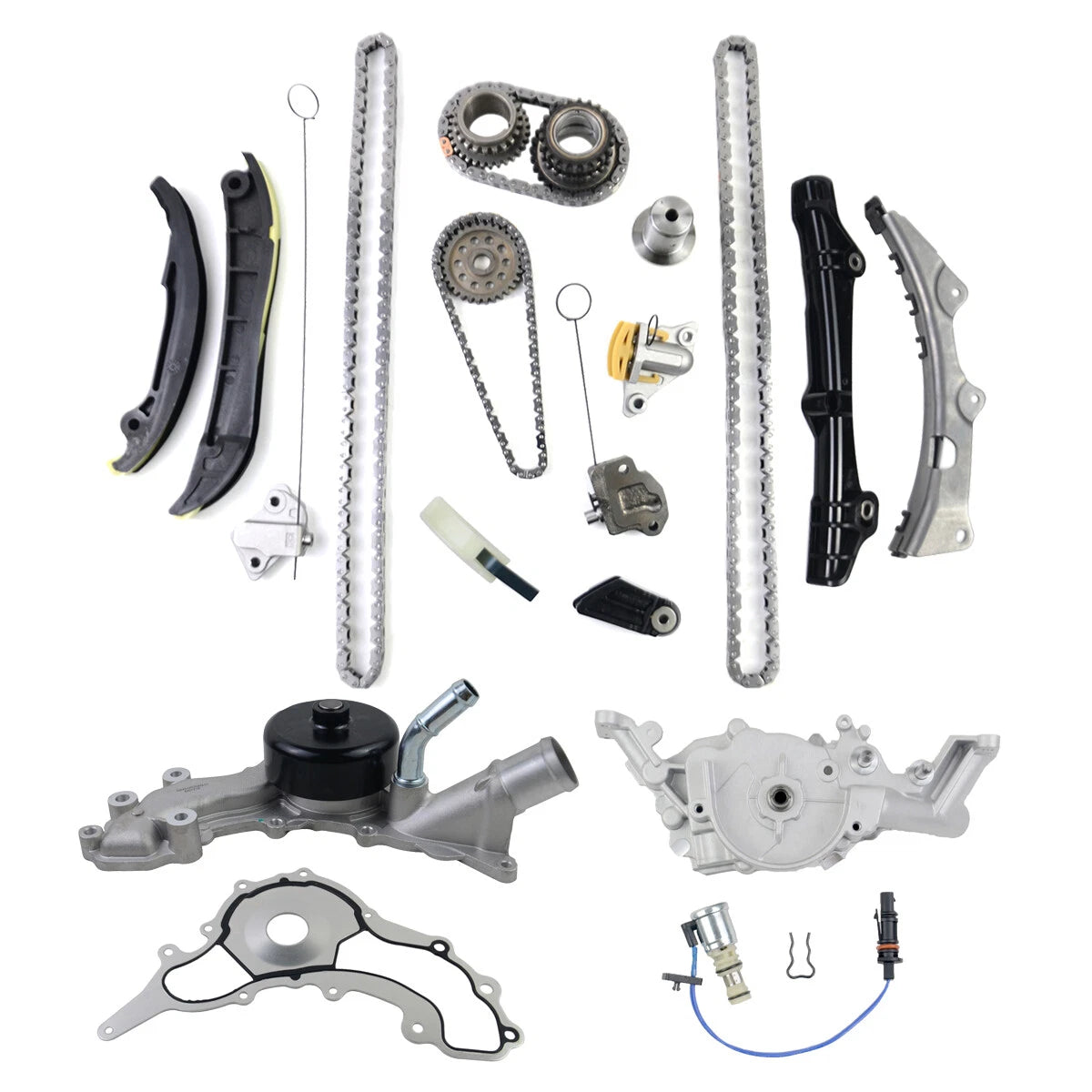Timing Chain Kit with Water Oil Pump for Jeep Dodge Ram Chrysler 200 (2011–2015)
