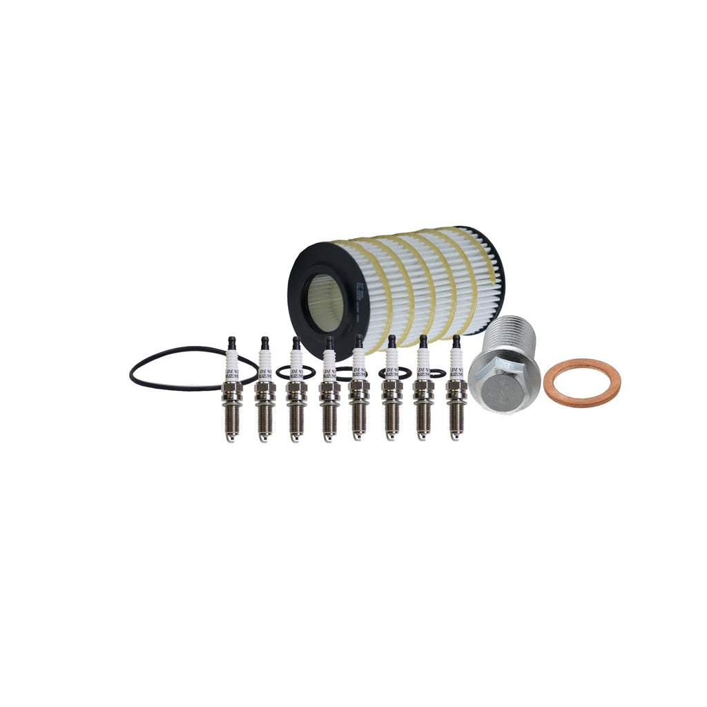 Wix Engine Oil Filter & Denso Spark Plug Kit for Mercedes W463 G550 (2015)