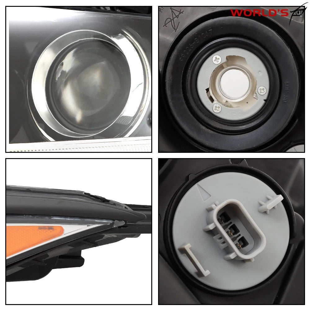 Halogen Headlights with LED DRL Pair for Honda HR-V (2019–2021)