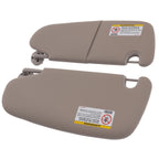 Pair Sun Visor Set for Dodge Ram 1500 2500 3500 (2002–2009) Left + Right Beige