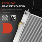 Radiator with Transmission Oil Cooler for Nissan 370Z, Infiniti G25, G37 (2009–2019)