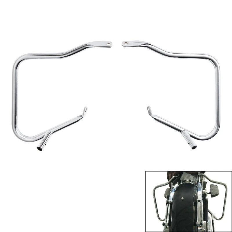 Hard Saddlebags Guard Bracket for Harley Touring Road Street Glide (2014–2024)