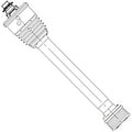 CV PTO Driveline 1-3/8" Less Implement Yoke for Bush Hog 85001 (Fits Case IH)