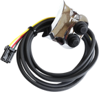 Chrome Handlebar Mounted Control Assembly for Harley FL