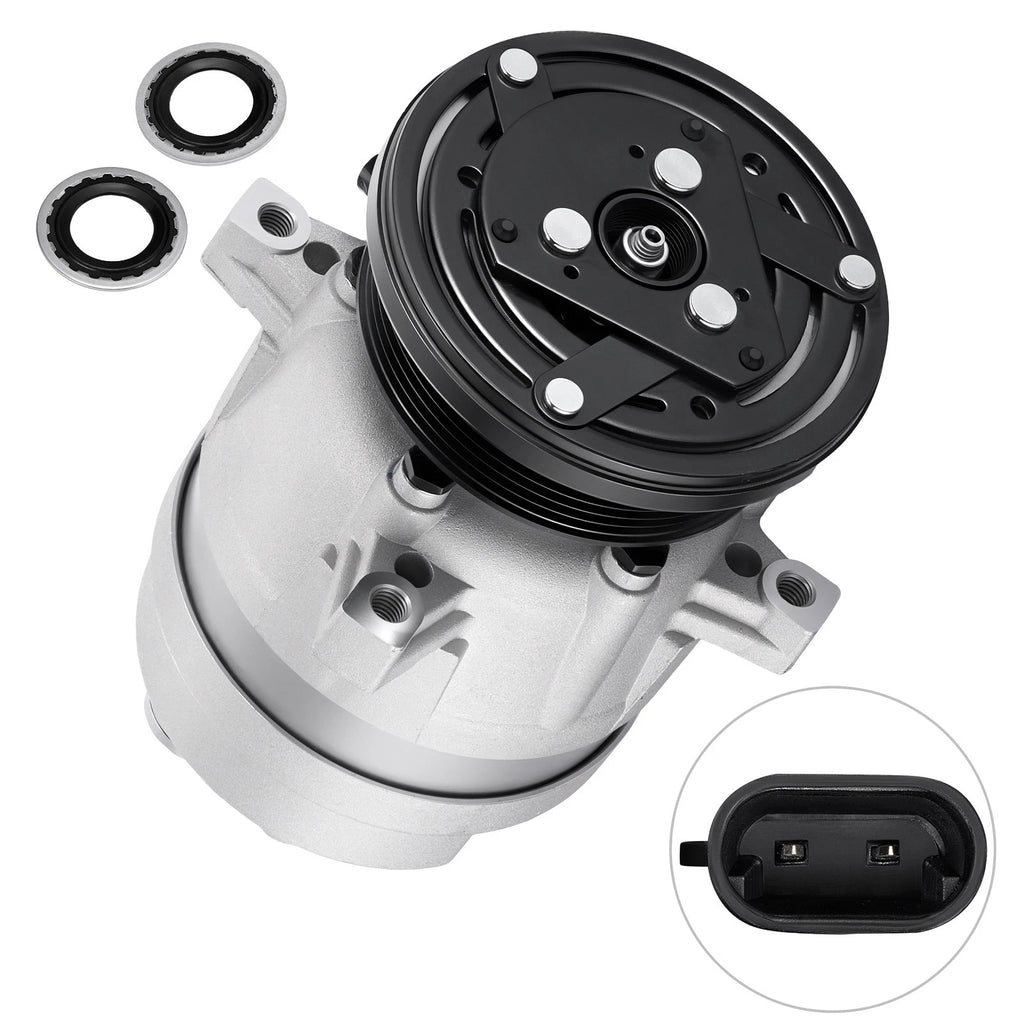 AC Compressor with Clutch for Chevrolet Oldsmobile Pontiac 3.1L (1994–1995)