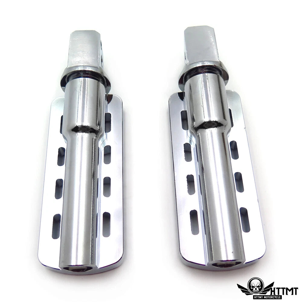 CNC Dominator Foot Pegs Chrome for Harley Softail Slim Breakout (2018–2019)