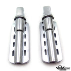 CNC Dominator Foot Pegs Chrome for Harley Softail Slim Breakout (2018–2019)