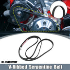 Rubber V-Ribbed Serpentine Belt 6PK2380 for Mercedes-Benz S430 (2000-2006)