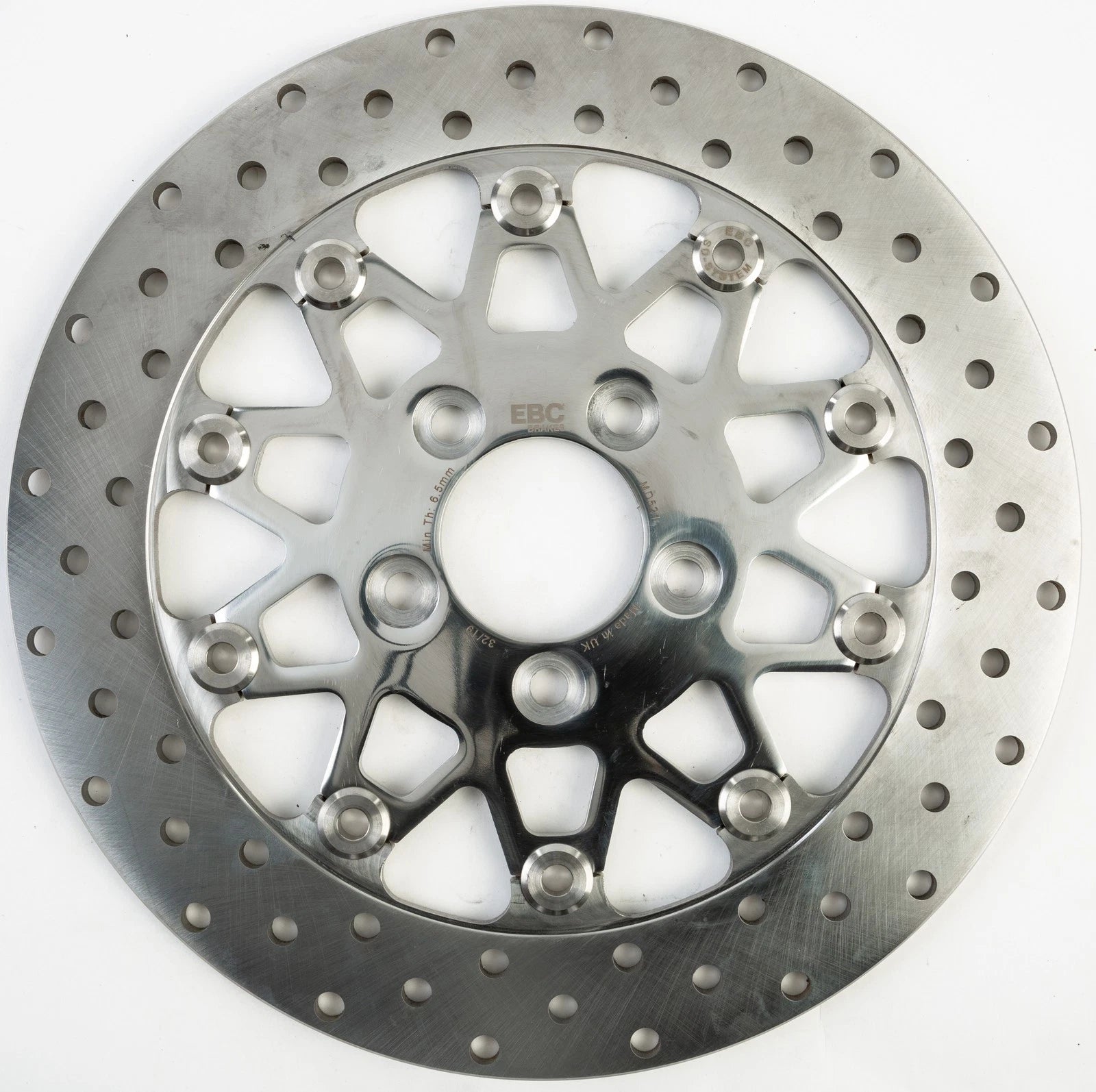 EBC V Twin Street Rotor MD521 for Harley Davidson (2008–2017) Rear