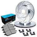 2X Brake Disc and Pad Kit for Nissan 300ZX