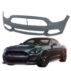 Primed Front Bumper Cover for Ford Mustang (2015–2017)