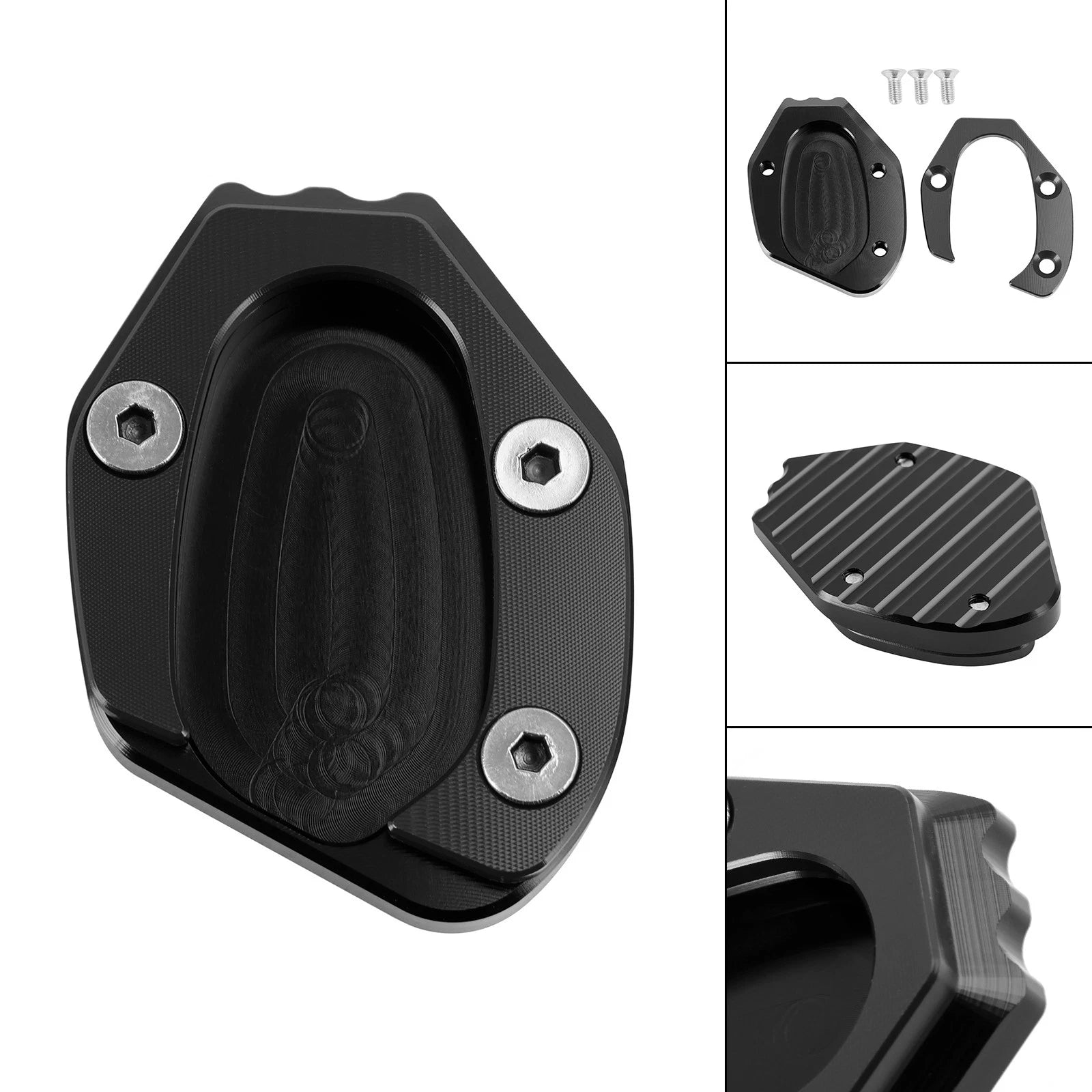 Kickstand Enlarger Plate Pad for Triumph Speed Twin 1200 (2019–2021) & Thruxton 1200/R (2016–2019)
