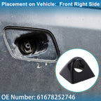 Washer Nozzle Cover Cap for BMW X5 (2000–2003) No. 61678252746, Black