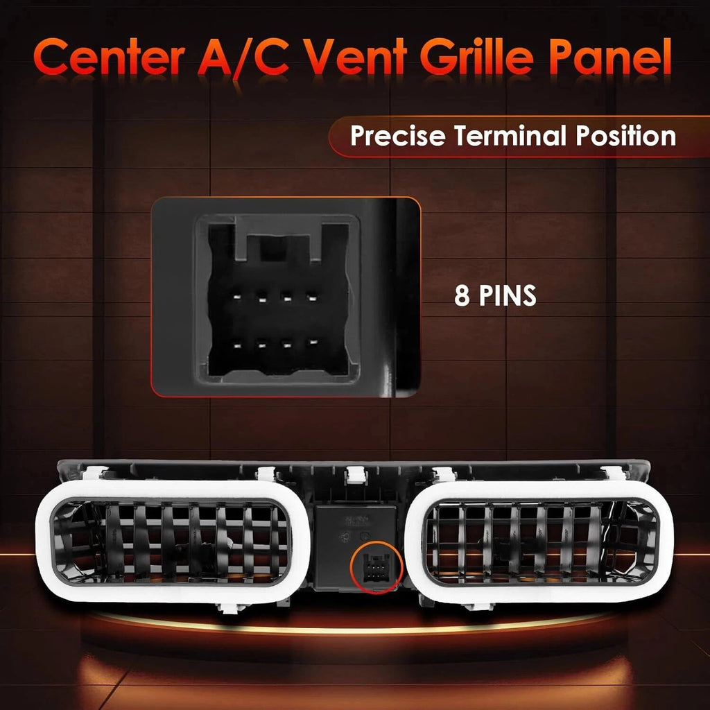 Console Dash Center Air Vents Trim Insert for Toyota Aurion Camry (2007-2011)