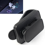 Sun Visor Clip Holder for Car Sunglasses Eyeglasses - Black