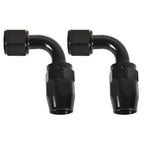2X 10AN 90° Fuel Swivel Fitting Hose End Adaptor for Automotive Applications