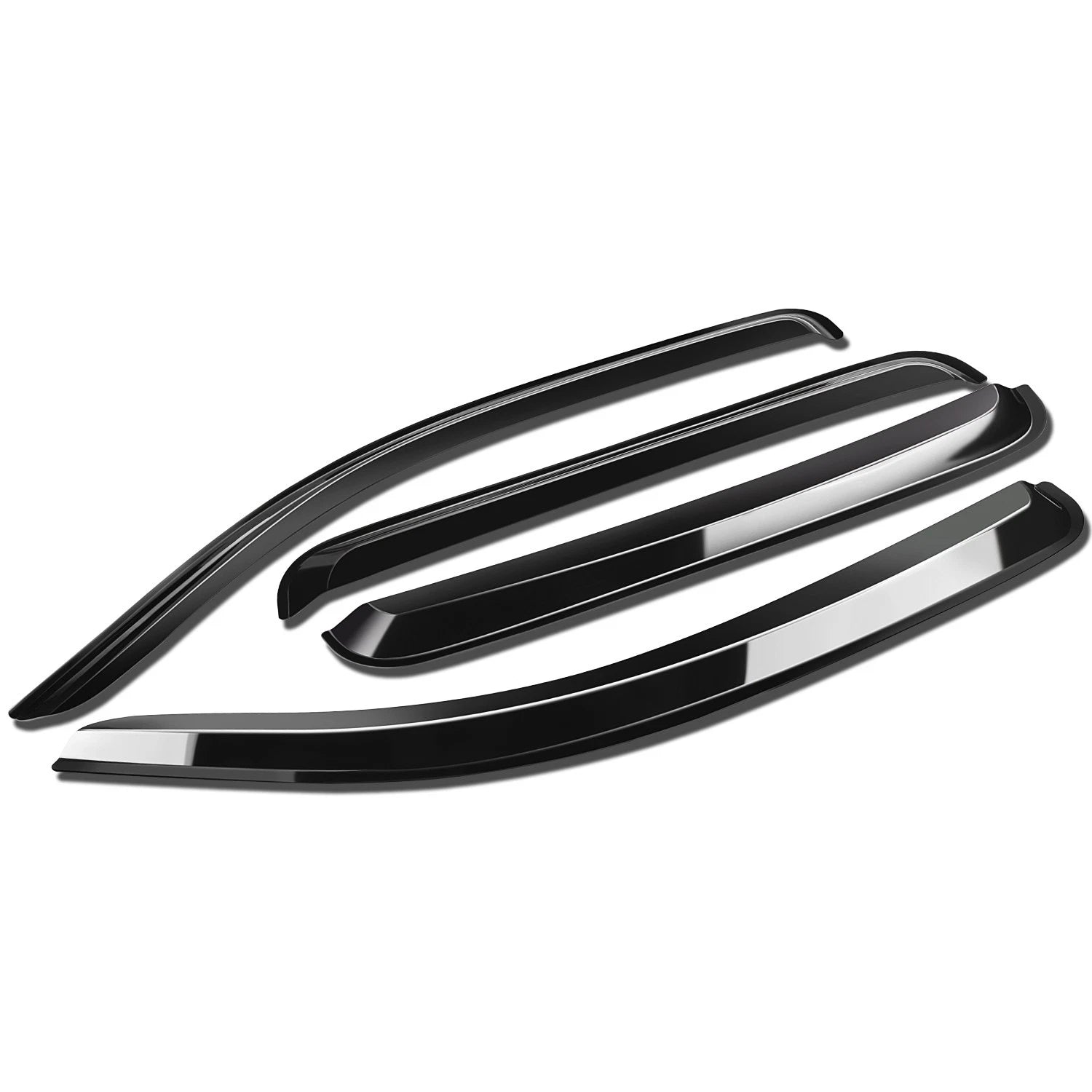 Set of 4 Window Visors for Toyota Tacoma (2005–2023)