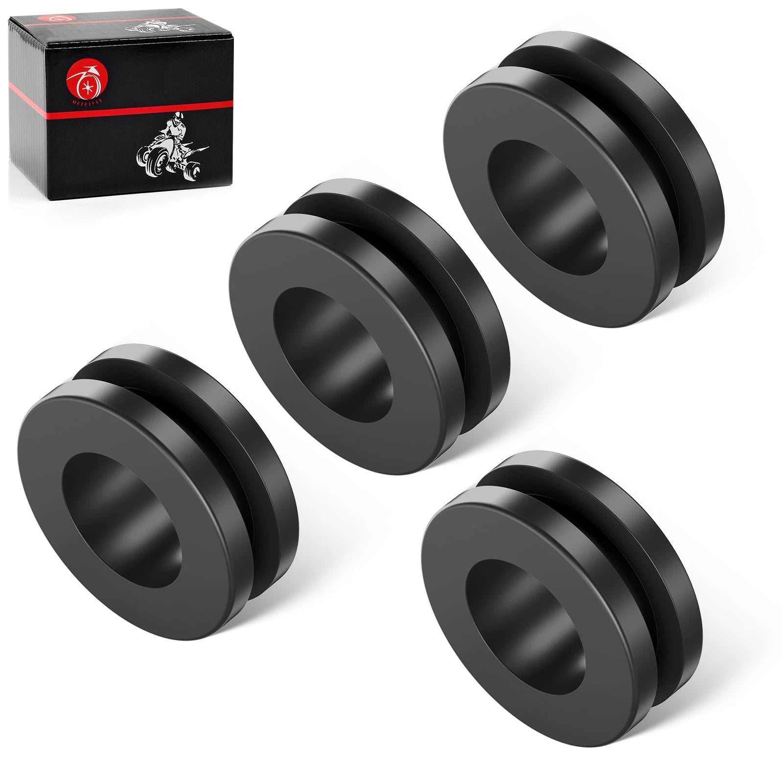 Set of 4 Fuel Tank Vent Assembly Insulator Grommet for Club Car Golf Cart (1982–Present)