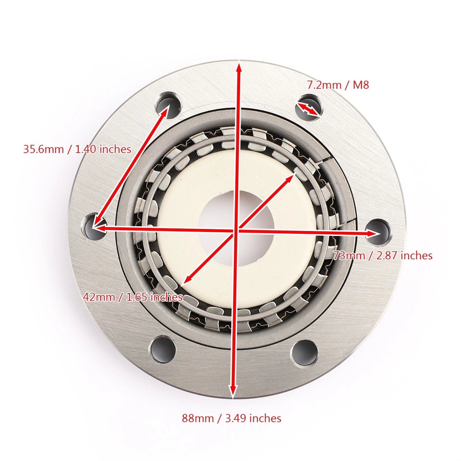 One-Way Bearing Starter Clutch for Yamaha Raptor 250, XT250, YZF R6 (2006–2019) 5BP-15590-00