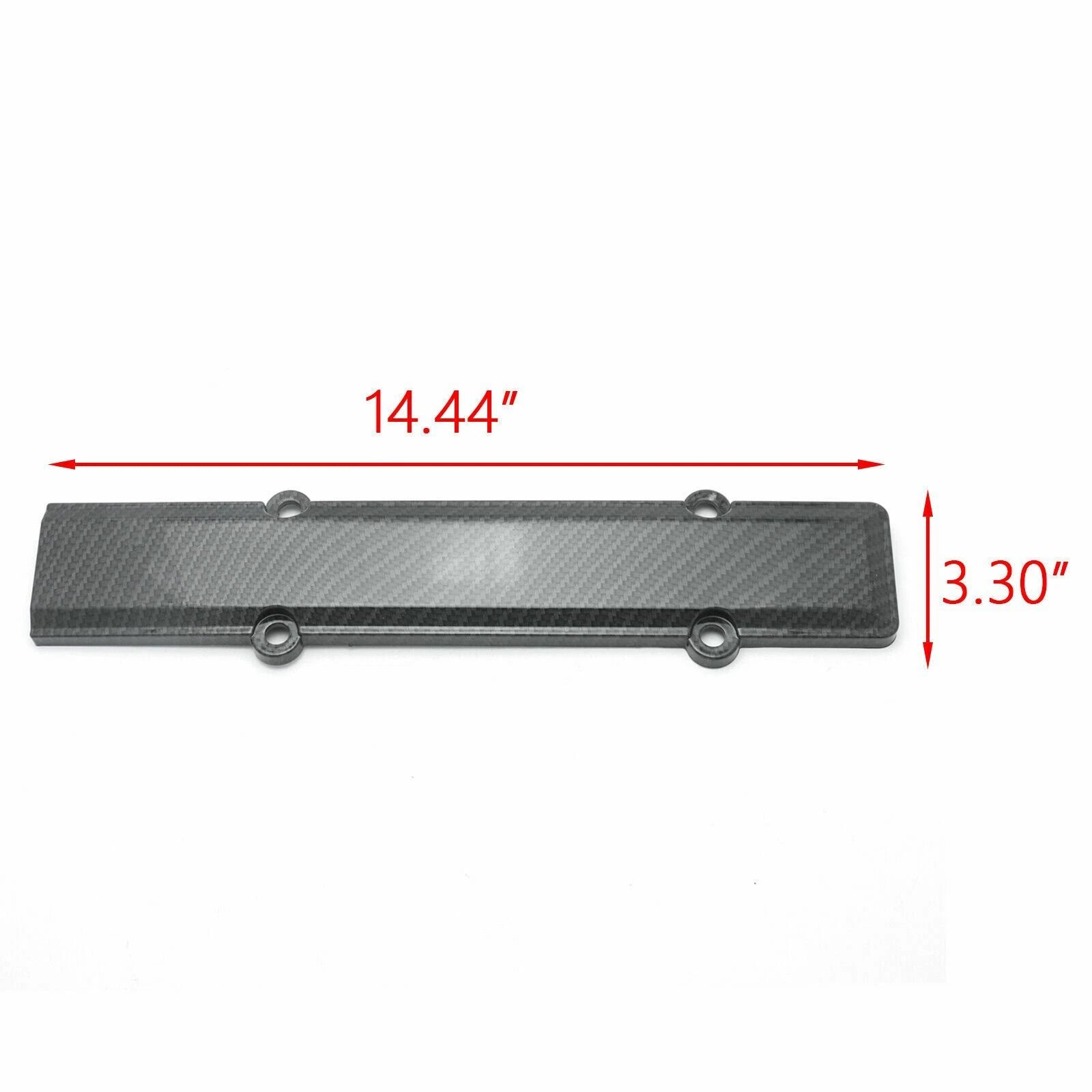 Carbon Fiber Style Engine Plug Cover for Honda Civic B-Series (B16-B18)