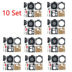 Set of 10 Carburetor Gasket Kit for STIHL MS380 MS381 038 Chainsaw