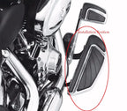 Chrome Airflow Rider Footboard Kit for Harley FLD/Softail (2012–2016)