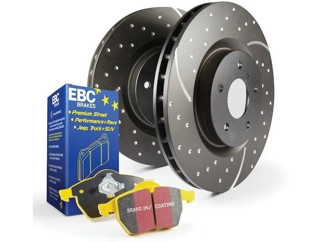 Front Brake Pad and Rotor Kit for Mazda RX7 (1986–1991) KN949ZT