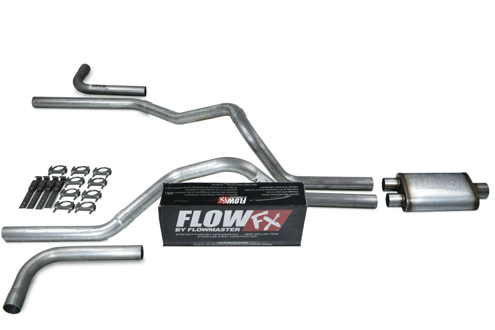 2.5" Dual Exhaust Kit for Chevy GMC 1500 Truck (1996–1999) Flowmaster Flow FX
