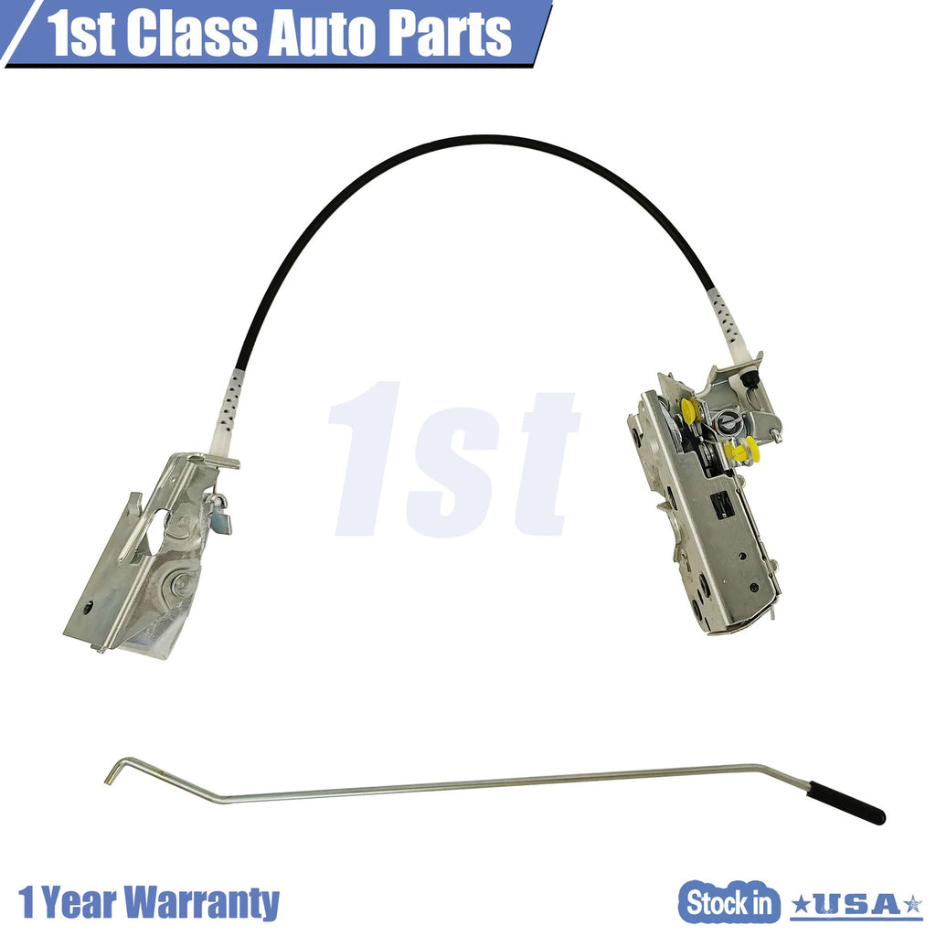 Door Latch Assembly Front Left for Ford F-150 F-250 F-350 Bronco (1992–1996) F4TZ15219A65A