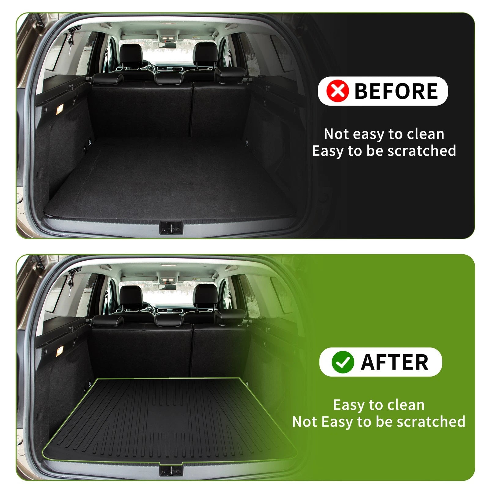 Rear Trunk Mat for Mazda CX-30 (2020–2024) TPE Cargo Liner