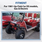 Front Bumper Brush Guard for Club Car DS Golf Cart (1981–Present)